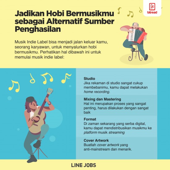 Jadikan Hobi Bermusikmu sebagai Alternatif Sumber Penghasilan